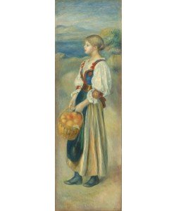 Pierre-Auguste Renoir, Girl with a Basket of Oranges, c.1889 (oil on canvas)