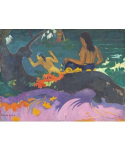 Paul Gauguin, Fatata te Miti (By the Sea) 1892 (oil on canvas)