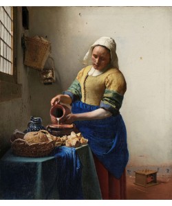 Jan Vermeer, The Milkmaid, c.1658-60 (oil on canvas)