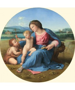 Raphael, The Alba Madonna, c. 1510 (oil on panel)