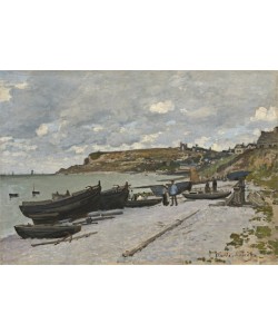 Claude Monet, Sainte-Adresse, 1867 (oil on canvas)