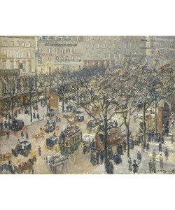 Camille Pissarro, Boulevard des Italiens, Morning, Sunlight, 1897 (oil on canvas)