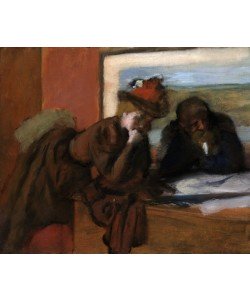 Edgar Degas, The Conversation, 1885-95 (oil on canvas)