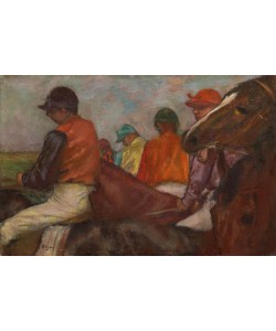 Edgar Degas, The Jockeys, c.1882 (oil on canvas)