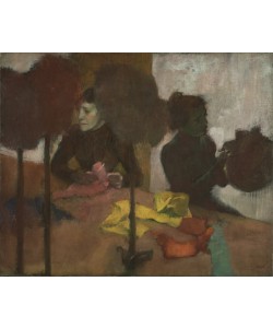 Edgar Degas, The Milliners, c.1882-1905 (oil on canvas)