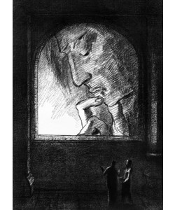 Odilon Redon, Lumiere, 1893 (litho)