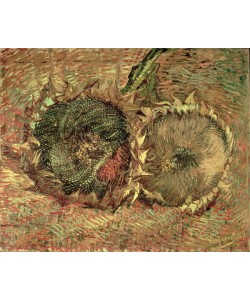 Vincent van Gogh, Two Cut Sunflowers, 1887 (oil on canvas)