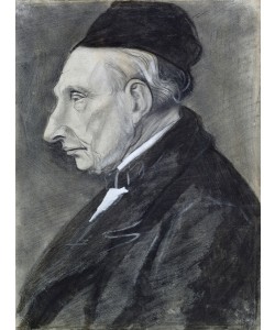 Vincent van Gogh, Portrait of the Artist's Grandfather, 1881 (charcoal on paper)