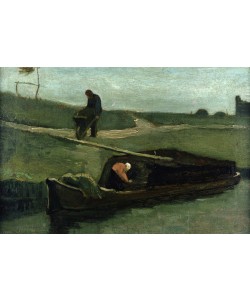 Vincent van Gogh, The Peat Boat, 1883 (oil on canvas)