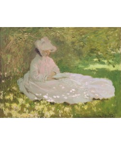 Claude Monet, Springtime, 1872 (oil on canvas)