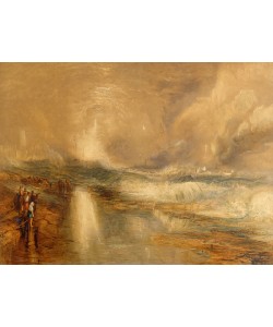 Joseph Mallord William Turner, Rockets and Blue Lights, 1855 (chromolitho)