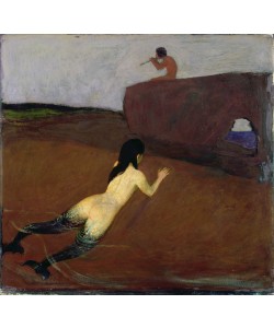 Franz von Stuck, Belanschung (oil on canvas)