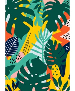 Ayse, Tropical Leaves One