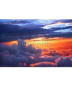adisa, Sunset above the clouds
