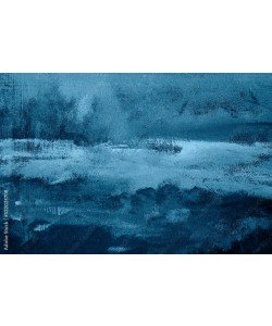 Blue stained canvas background, Azahara MarcosDeLeon 