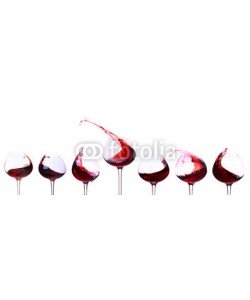 Africa Studio, Red wine isolated on white
