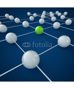 ag visuell, Network und Business - 3D Grafik / 3d Illustration