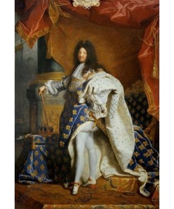 Louis XIV, 1701, HYACINTHE RIGAUD 