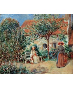 Pierre-Auguste Renoir, Scene du jardin en Bretagne