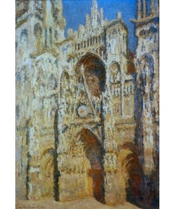 Claude Monet, Die Kathedrale von Rouen, das Portal und die Tour d’Albane