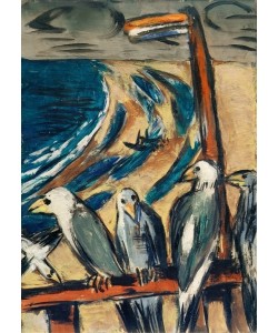 Max Beckmann, Möwen im Sturm