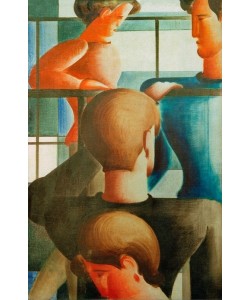 Oskar Schlemmer, Gruppe am Geländer I