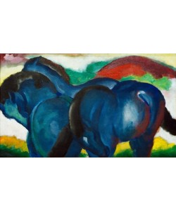 Franz Marc, Die kleinen blauen Pferde