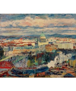 Philipp Franck, Blick auf Potsdam mit der Nicolaikirche