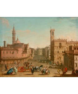 Giuseppe Zocchi, Die Piazza San Firenze 