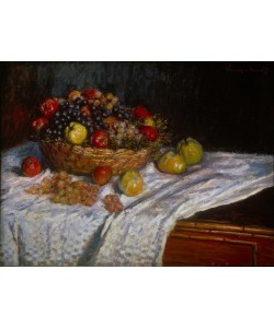 Claude Monet, Nature morte: Raisins et pommes