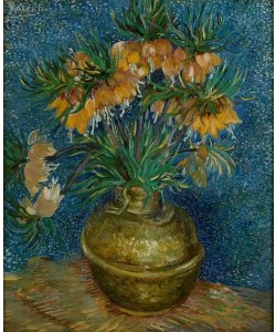 Vincent van Gogh, Kaiserkronen in einer Kupfervase