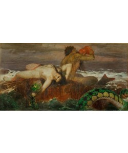 Arnold Böcklin, Triton and Nereid