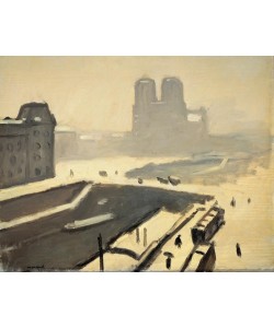 Albert Marquet, Paris en hiver (Le pont Saint-Michel