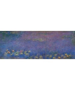Claude Monet, Le Bassin aux nymphéas sans saules, Matin