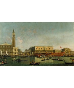 Giovanni Antonio Canaletto, Der Dogenpalast und der Markusplatz