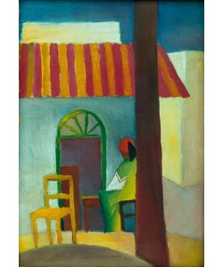 August Macke, Türkisches Cafe I