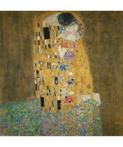 Gustav Klimt, Der Kuß 