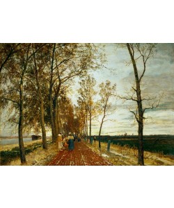 Tina Blau, Allee bei Amsterdam 