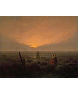 Caspar David Friedrich, Mondaufgang am Meer