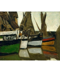 Claude Monet, Bateaux de pêche, Honfleur