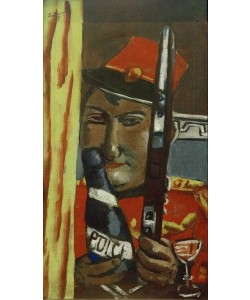 Max Beckmann, Peruanischer Soldat will trinken