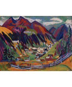 Ernst Ludwig Kirchner, Blick auf Davos