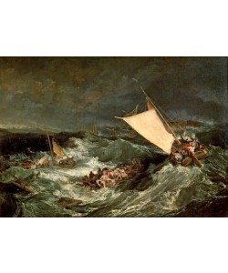 JOSEPH MALLORD WILLIAM TURNER, The Shipwreck
