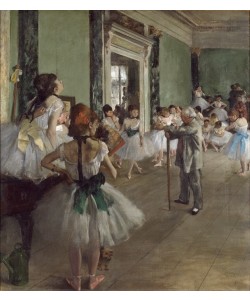 Edgar Degas, La classe de danse
