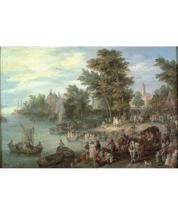 Jan Brueghel der Ältere, Landungsplatz