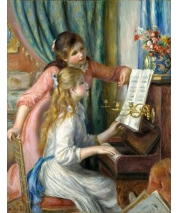 Pierre-Auguste Renoir, Zwei junge Mädchen am Klavier