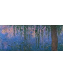 Claude Monet, Le Bassin aux nymphéas avec saules, Le Matin aus saules