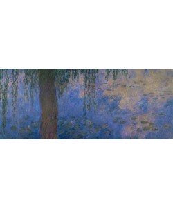 Claude Monet, Le Bassin aux nymphéas avec saules, Le Matin aus saules