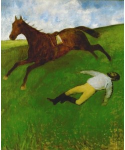 Edgar Degas, Der verletzte Jockey