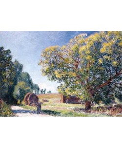 Alfred Sisley, Eine Lichtung in der Nähe...